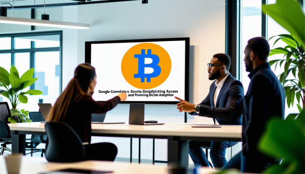 découvrez comment google s'engage à faciliter l'accès à bitcoin et à promouvoir son adoption, redéfinissant ainsi le paysage des crypto-monnaies. un pas en avant vers une intégration financière numérique.