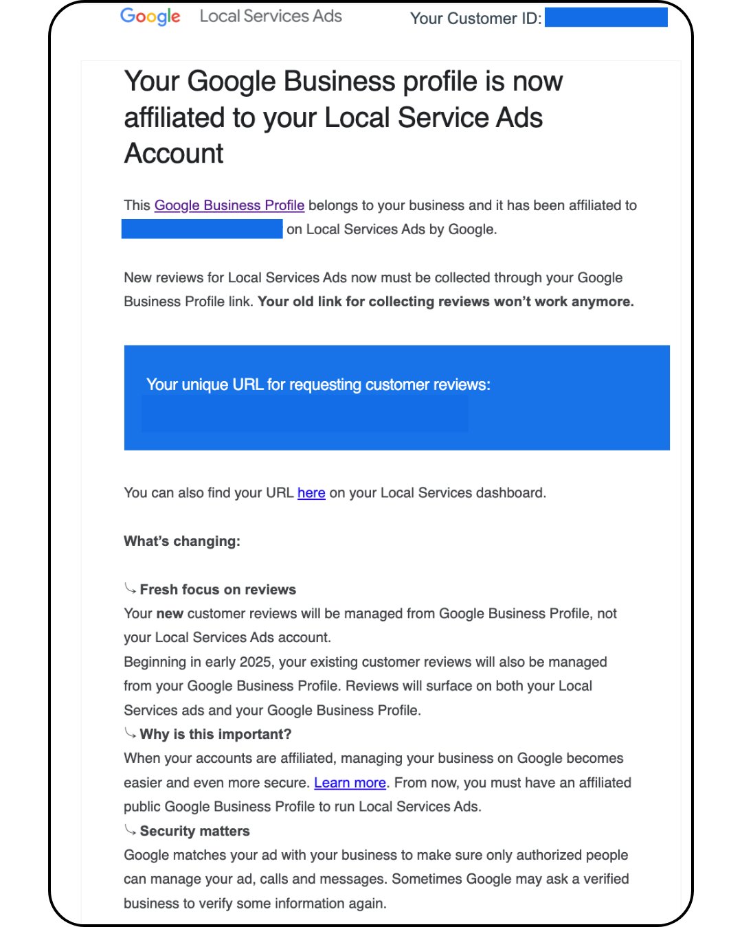 GBP LSA associé