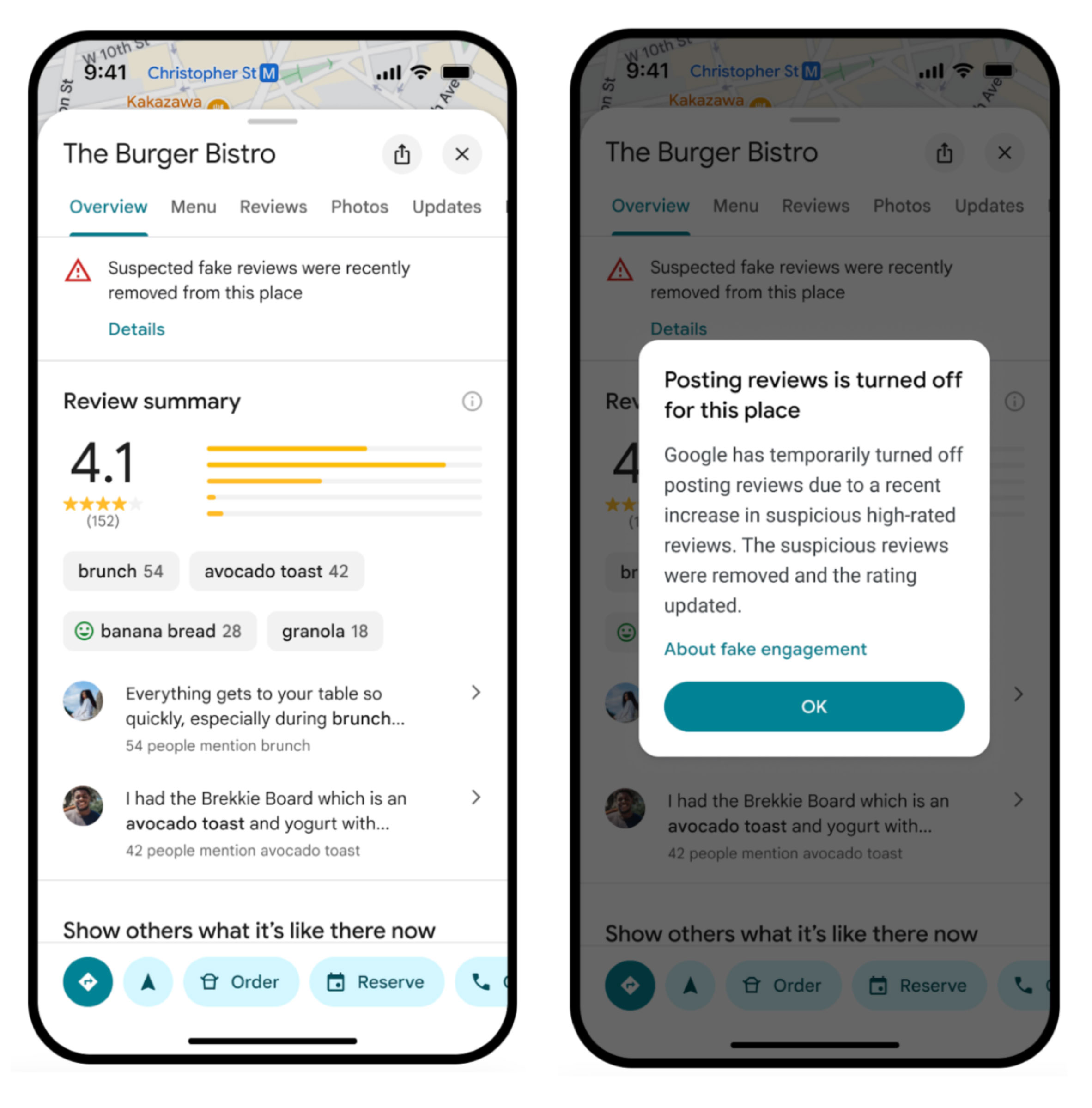 Google revoit les lieux