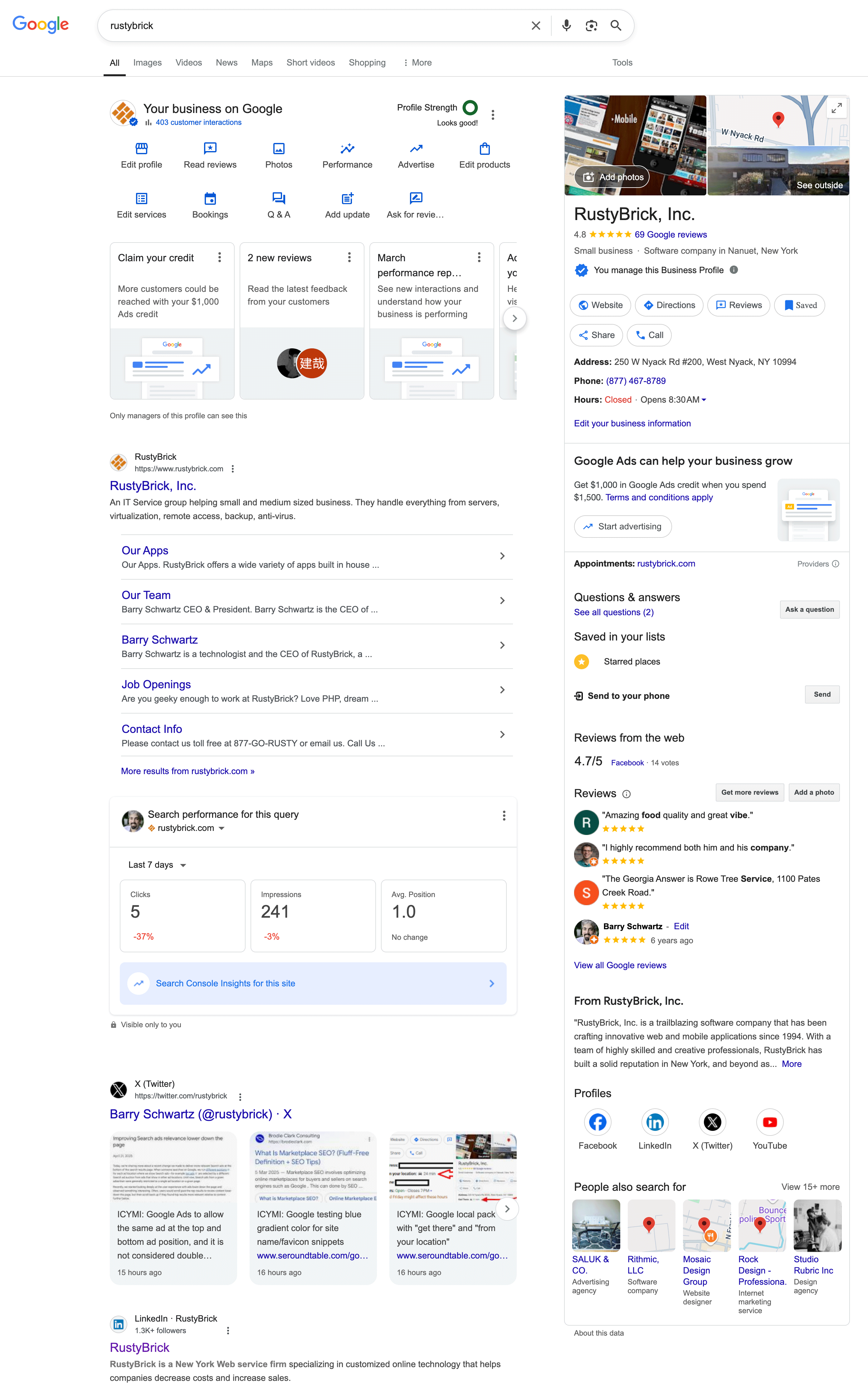 Posts Google Rustybrick