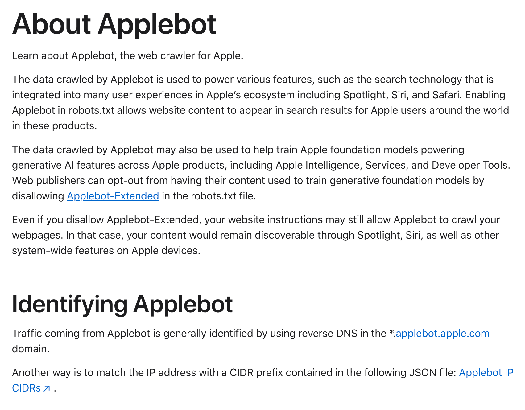 Applebot Doc Nouveau