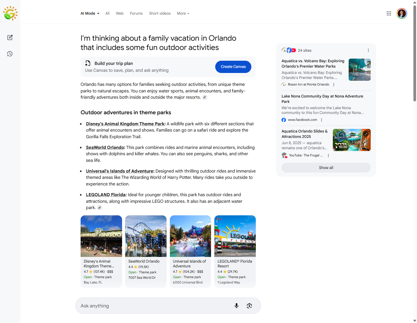 Google Ai Mode Travel Planning Mises à jour 3