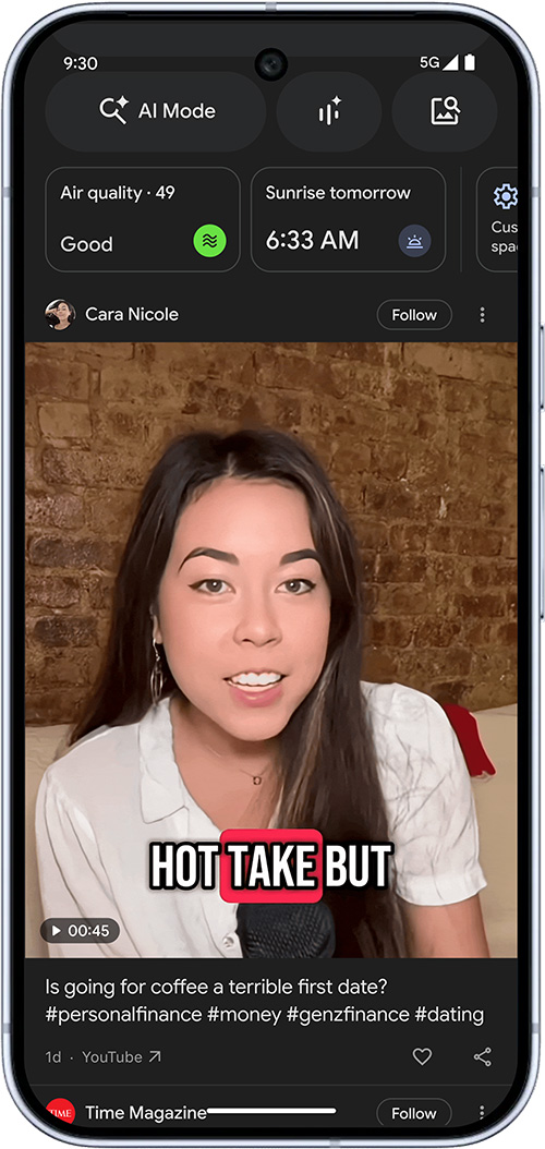 Google Découvrez les courts métrages YouTube