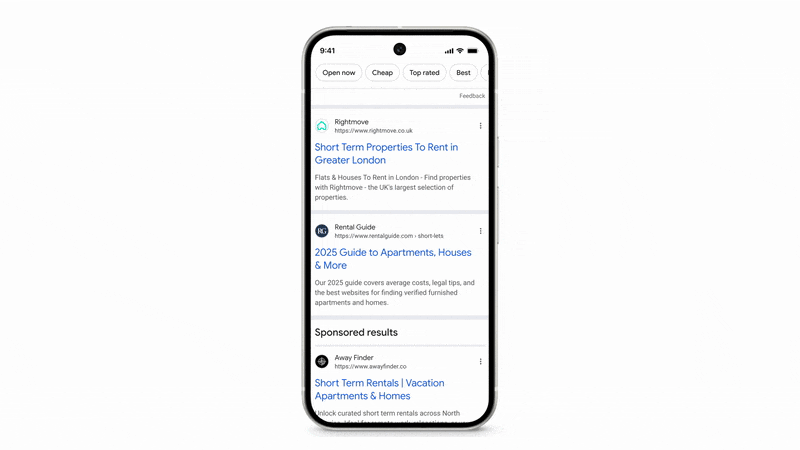 Libellé d'annonce groupée Google