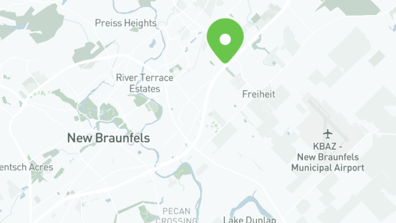 Carte interactive sur la page de localisation