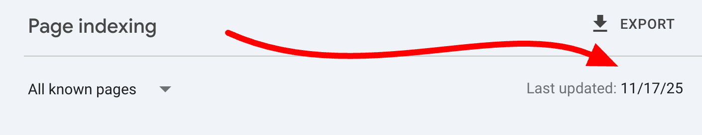 Sc d'indexation des pages Google