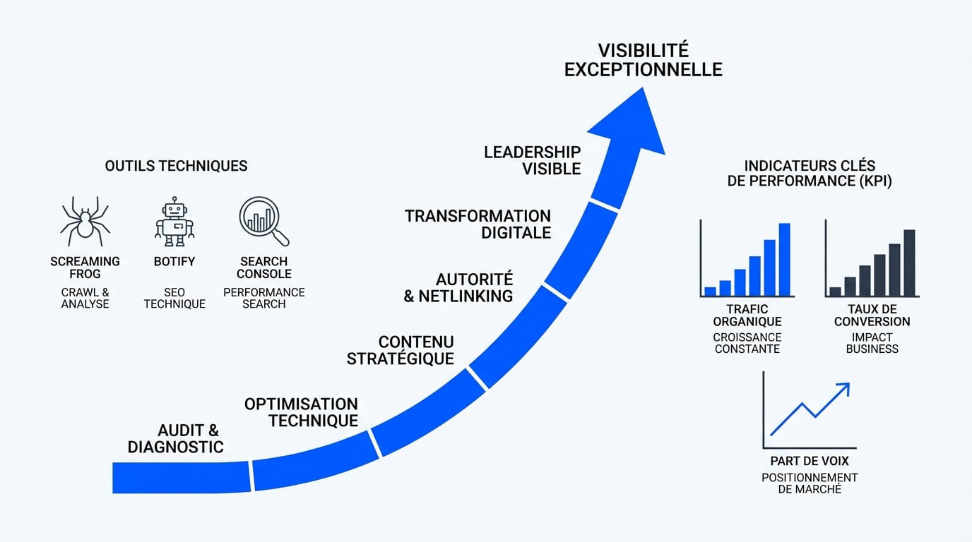 Feuille de route stratégique pour un audit SEO expert et une visibilité accrue