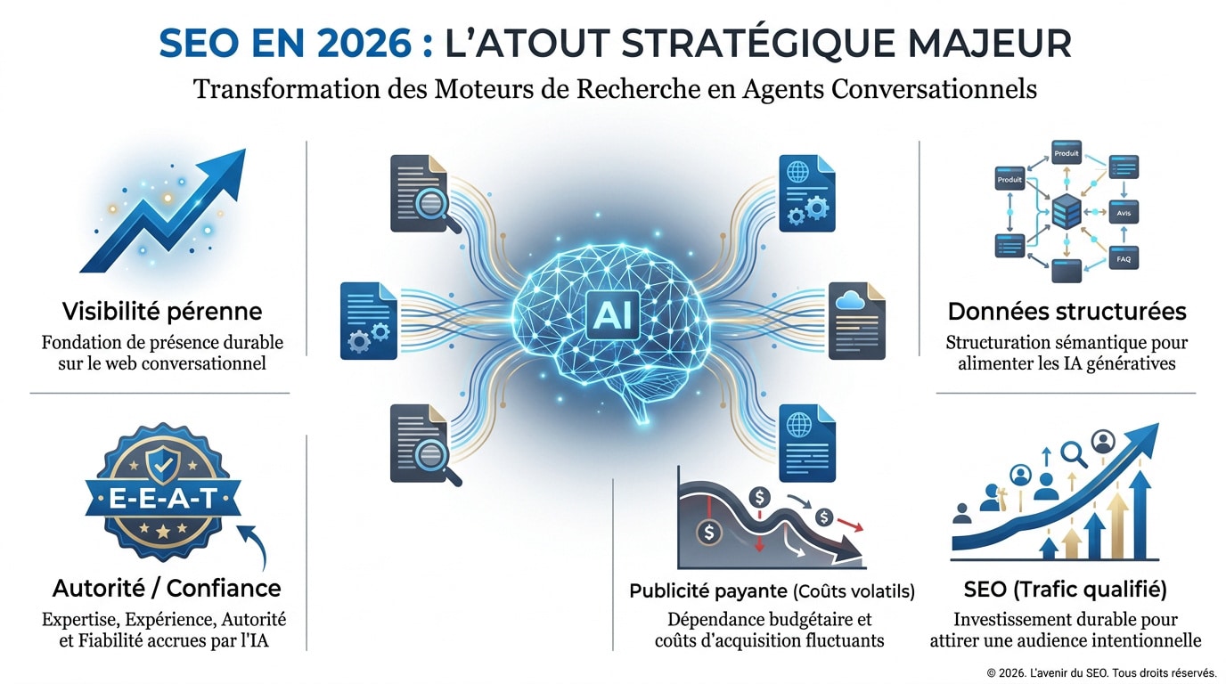 Stratégie SEO et intelligence artificielle en 2026