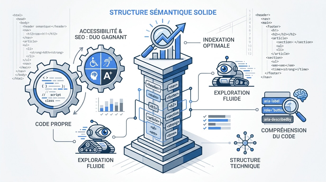 Synergie entre audit SEO technique et accessibilité numérique pour la visibilité web