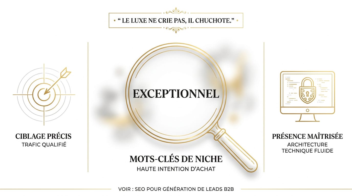 Stratégie SEO luxe et prestige digital