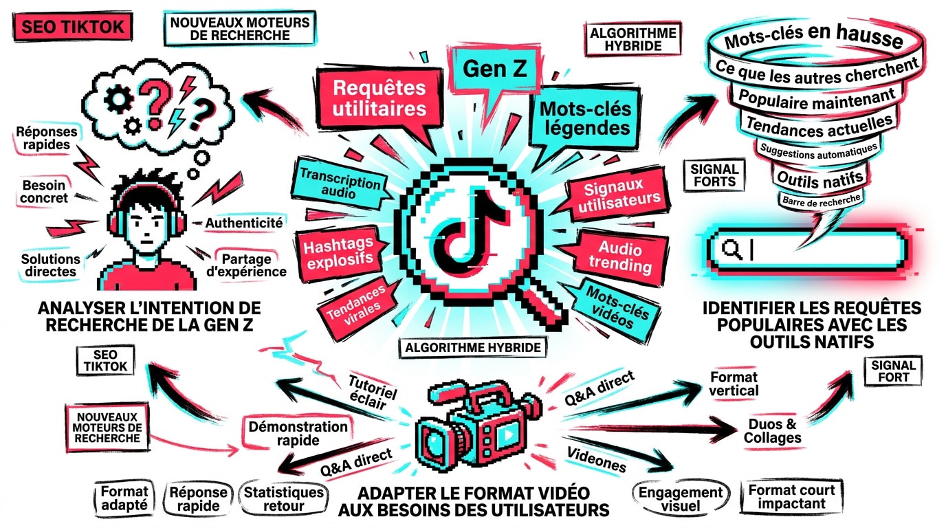 Analyse de l'algorithme TikTok et stratégies de visibilité pour la Gen Z
